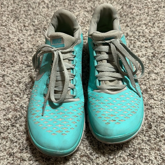 Tiffany blue nike free 3.0 - Picture 1 of 3